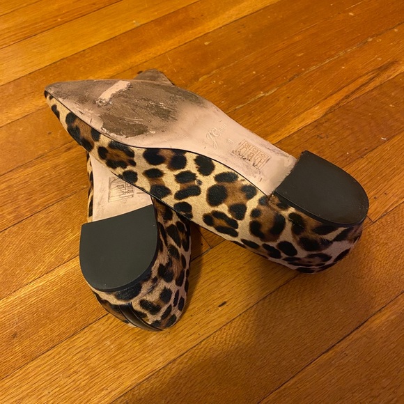 J Crew Pointy toe leopard print flats - Picture 5 of 8